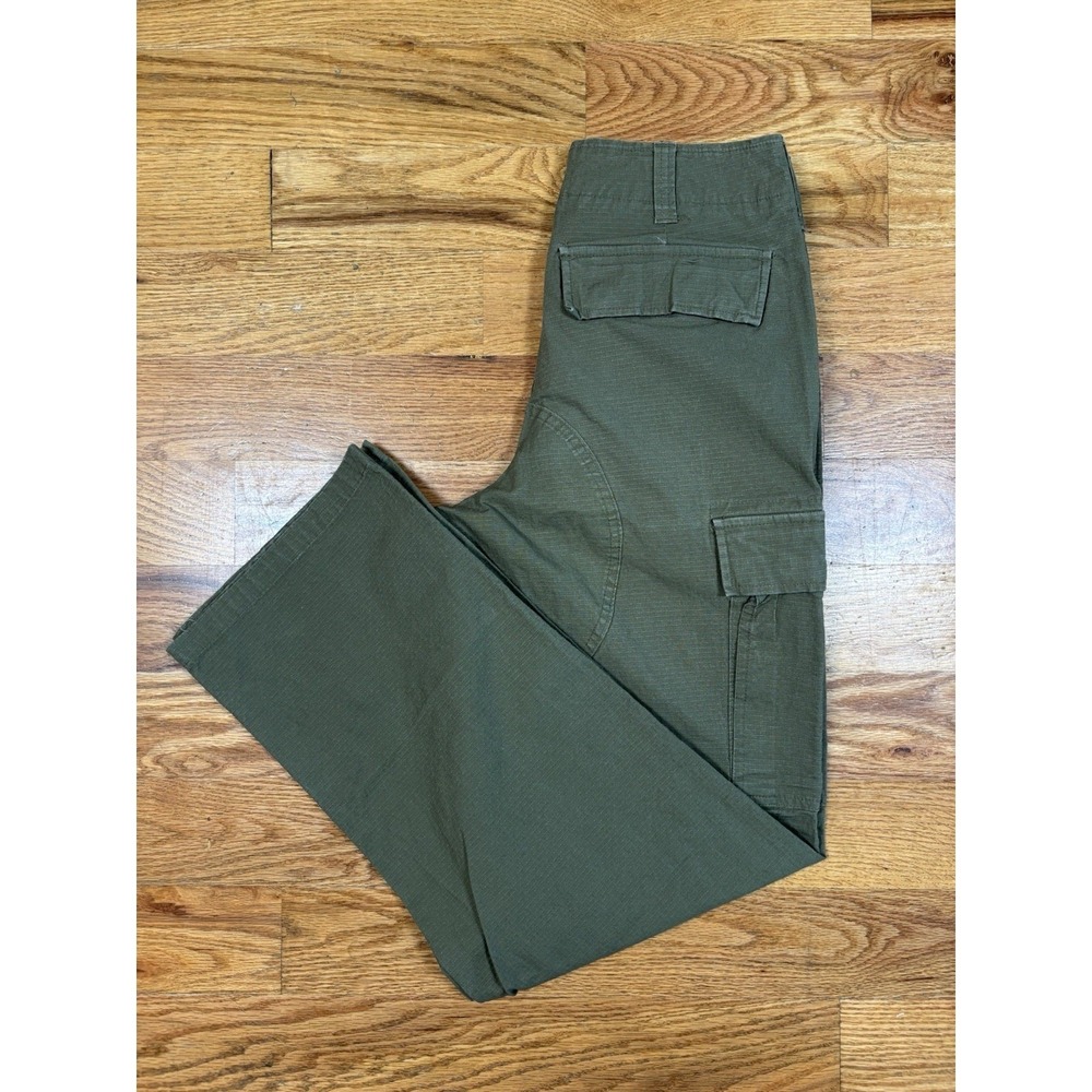 Nike SB Kearny Cargo Pants Men's Size 28x30 Olive Green Canvas Y2K Streetwear